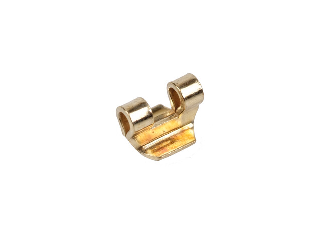 Charniére bloc or jaune 14 carats