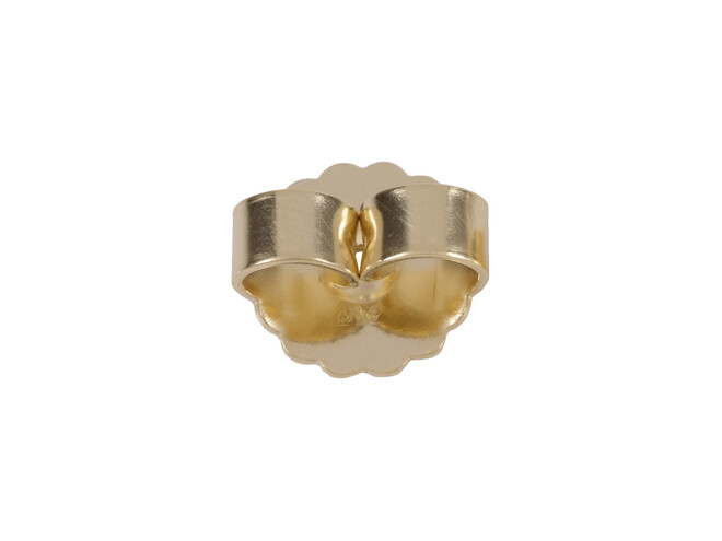 Poussette Belge extra massive or jaune 14 carats