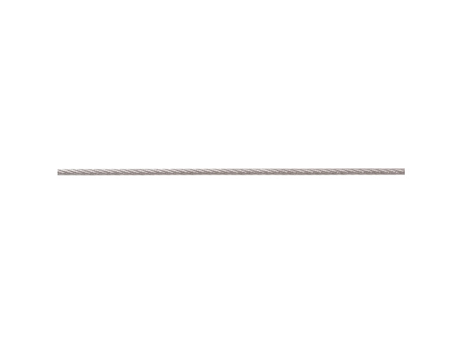 Cable or blanc 14 carats 1.1 mm