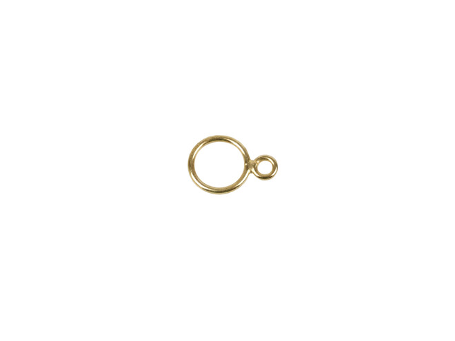 HUIT PLAQUÉ OR 7,0 X 3,0 MM