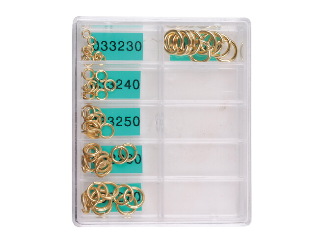 Verbindingsogen rond assortiment doublé