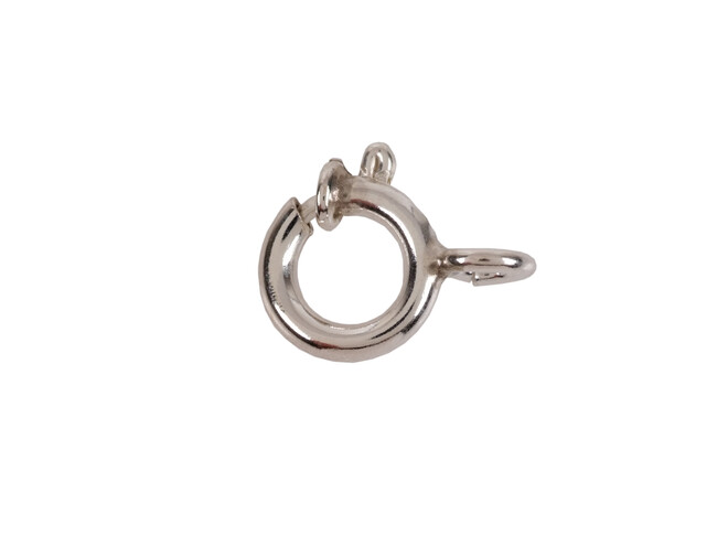 Anneau renforcé argent 9.0 mm