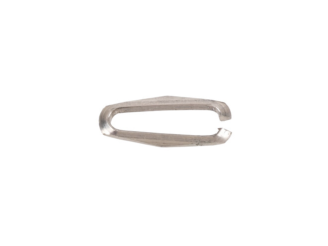 Maille lapidée argent 14.2 x 1.35 mm