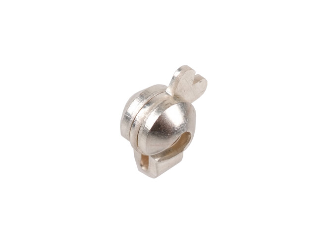 Fermoir boule argent 3.5 mm