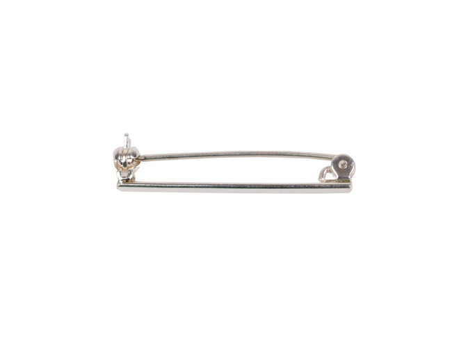 Barrette argent 35.0 mm