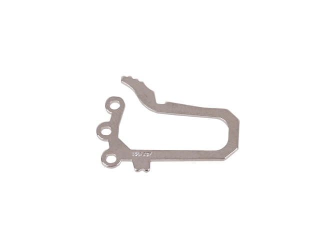 Cliquet modèle U-argent 1 rang