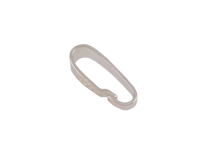 Bélière moyenne argent 10.0 mm