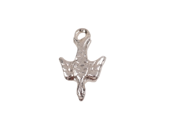 Colombe petite argent 9.0 mm