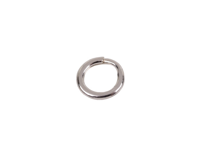 Splitring 5.0 mm zilver