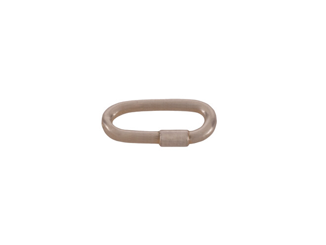 Lockring 8.0 mm zilver