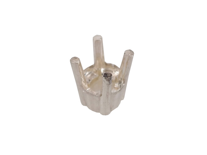 Chaton effet 4 griffes argent 3.0 mm