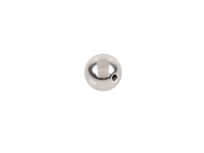 Perle argent 1 trou 5.0 mm