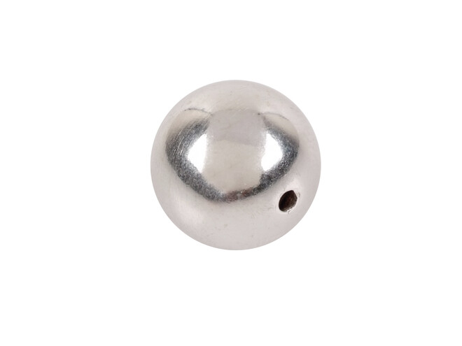 Perle percée argent 10.0 mm