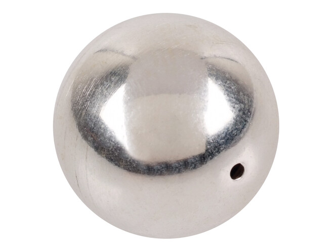 Perle percée argent 18.0 mm