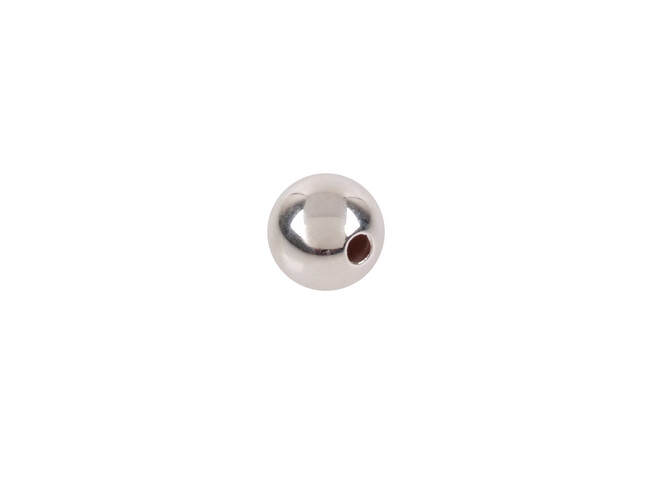 Perle percée argent 5.0 mm