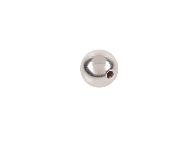 Perle percée argent 5.5 mm