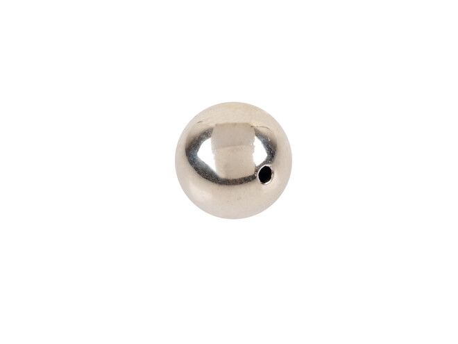 Perle percée argent 7.0 mm