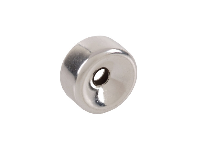 Œillet argent 7.0 x 4.0 mm