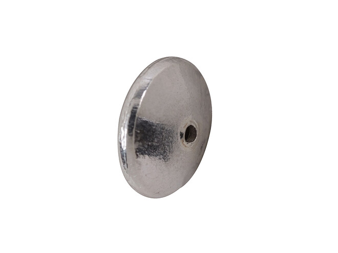 Entretoise disque argent 8.0 x 3.7 mm