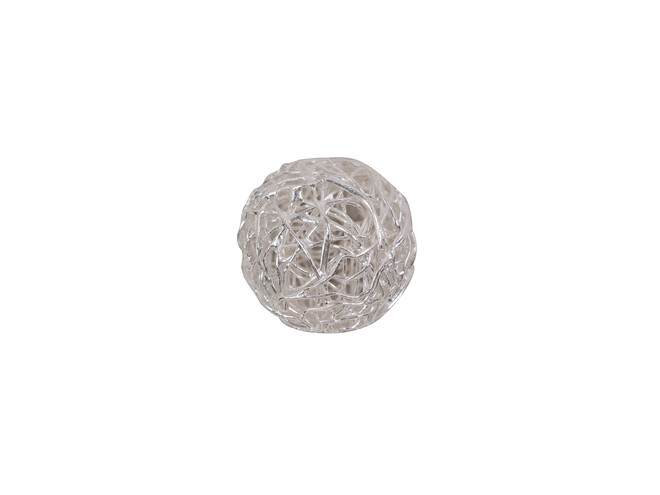 Entretoise fil argent 18.0 mm
