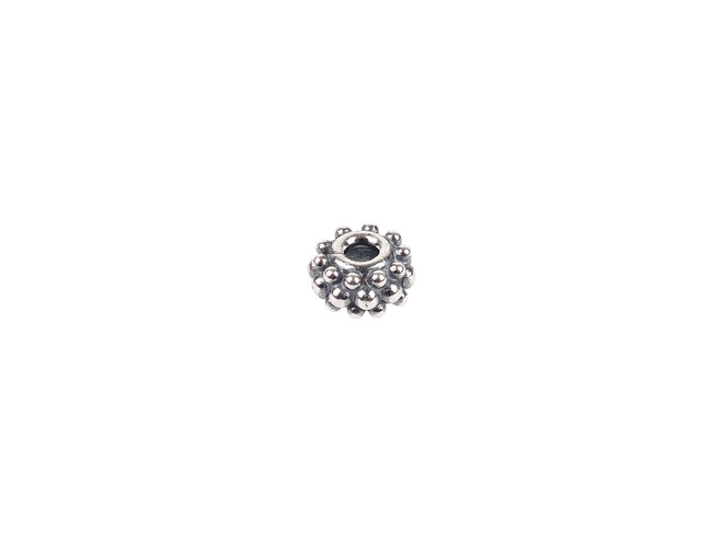 Entretoise argent no 77 - 4.4 x 7.7 mm