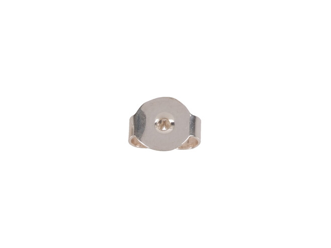 Poussettevlinder middel glad zilver
