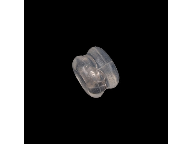Poussettes argent silicone ± 6.5
