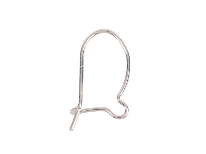 Crochet d'oreille sans boucle en argent