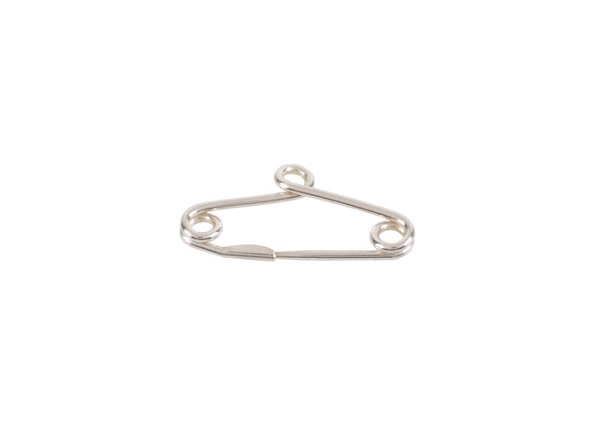 Epingle de sécurité argent 14.0 mm
