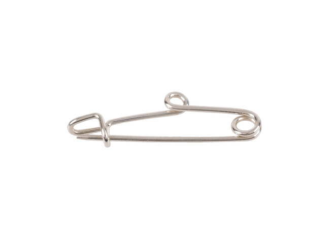 Epingle de sécurité argent 18.0 mm