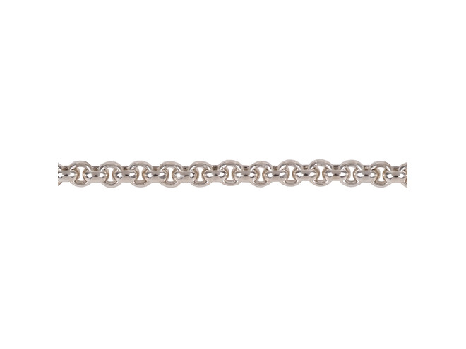 Chaine jasseron argent 4.0 mm