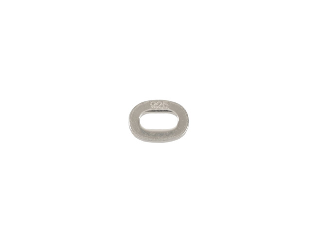 Plaque poinçonnée 925/- argent