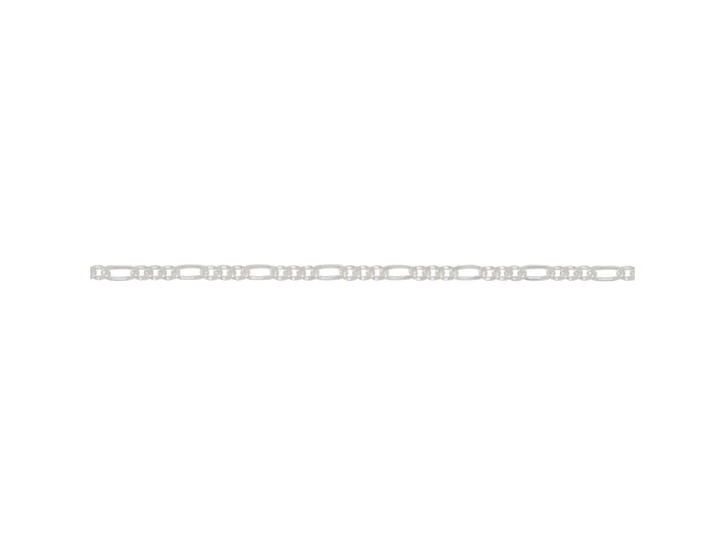 Figaro collier 1.4 mm zilver