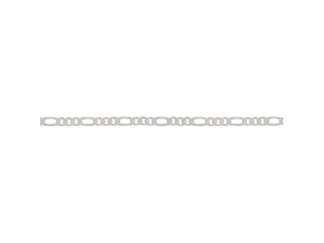 Chaine figaro argent 1.9 mm