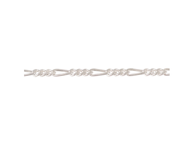 Figaro collier 3.0 mm zilver