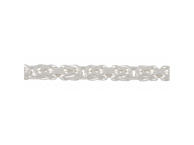 Chaine royale argent 4.1 mm