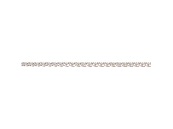 Collier zopf argent 1.9 mm