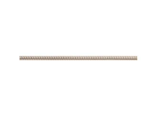 Slangen collier 1.9 mm zilver