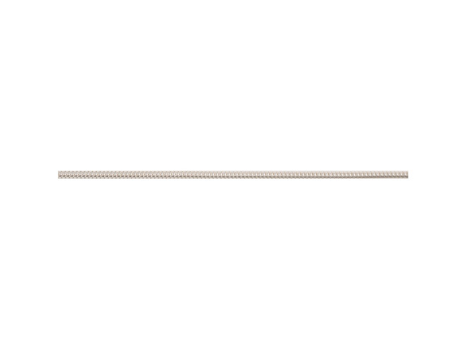 Slangen collier 1.4 mm zilver