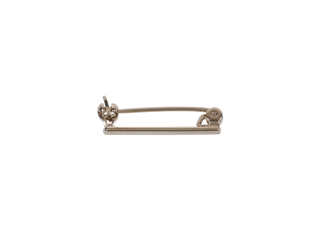 Barrette maillechort 25.0 mm