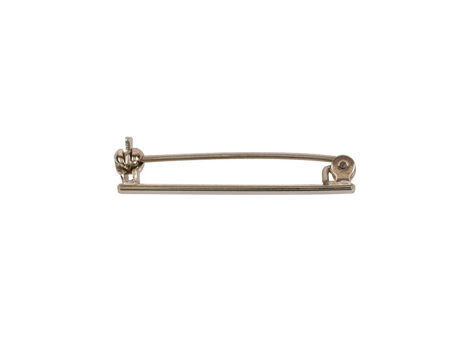 Barrette maillechort 35.0 mm