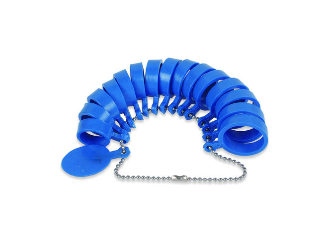 BAGUIER PLASTIQUE PLAT 6 MM