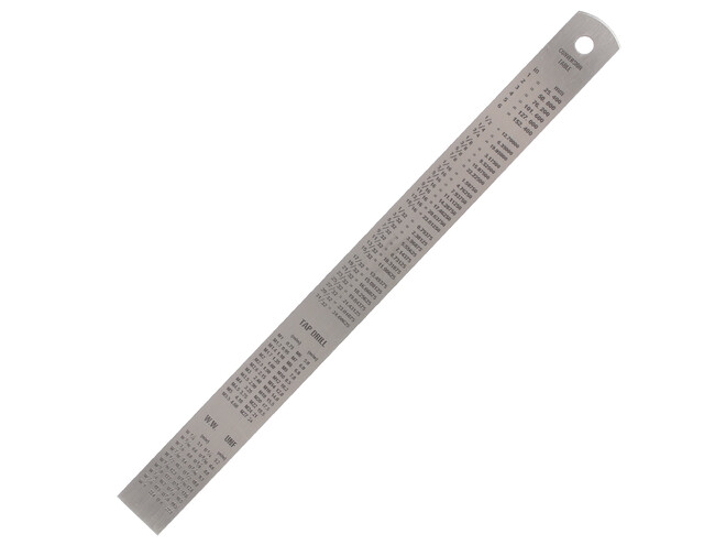 RÈGLE INOX 15 CM