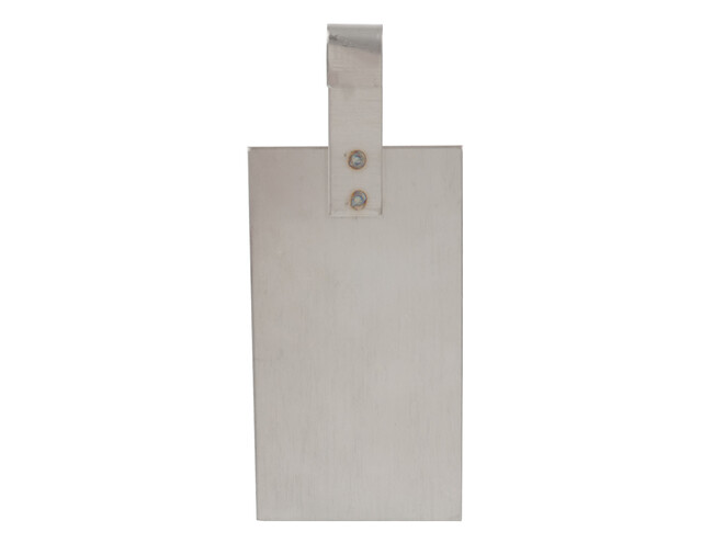 Edelstaal anode 110 x 60 mm