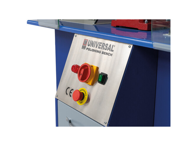 Polijstmachine met 2 werkplekken - Universal