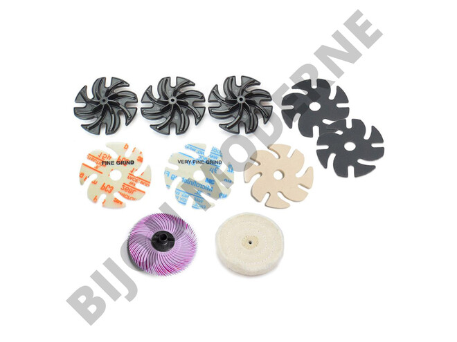 SET DE POLISSAGE JOOLTOOL POUR POLYMÈRES SURFACES.