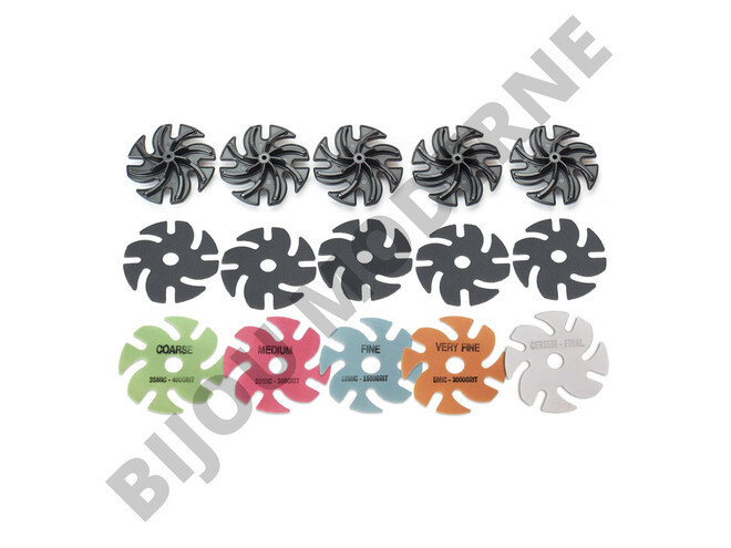 SET DE POLISSAGE JOOLTOOL POUR LE VERRE