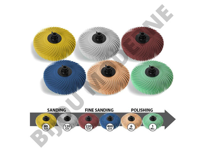DISQUE HABRAS 3M JOOLTOOL FIN BRUN