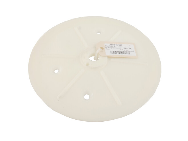 RUBBER ONDERPLAAT ECO 9 DROOG