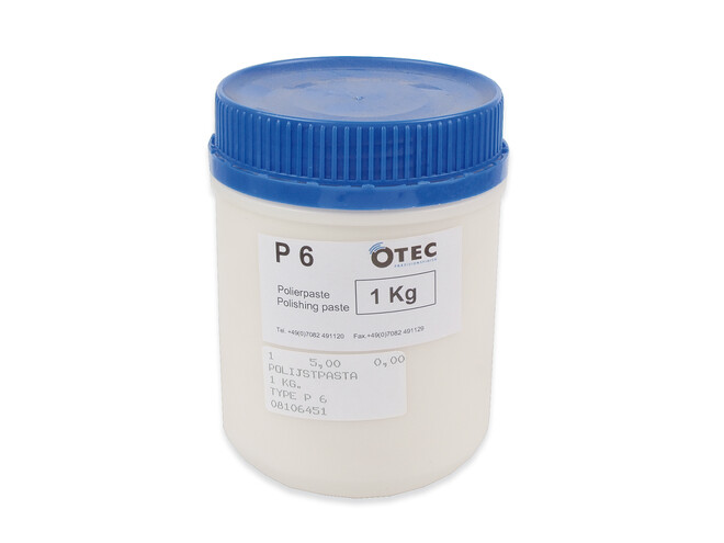 Polijstpasta type P6 - 1 kilo - Otec